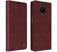 Custodia Redmi Note 9S / 9 Pro /9 Pro Max Vintage Supporto stand CaseMe amaranto