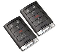 Custodia Remota HQRP 2-Pack Per Cadillac ATS CTS DTS STS SRX XTS 2008-2014