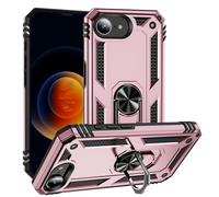 Custodia resistente con design a scudo resistente agli urti e cavalletto Caratteristica Custodia antiurto per telefono 16E Videochiamata Stand Caratteristica Oro Rosa