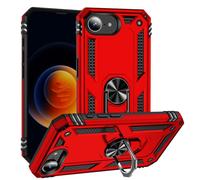 Custodia resistente con design a scudo resistente agli urti e cavalletto Caratteristica Custodia antiurto per telefono 16E Videochiamata stand caratteristica rosso