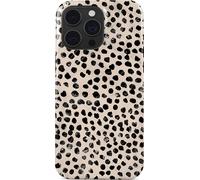 Custodia resistente iPhone 15 Pro Max latte di mandorle