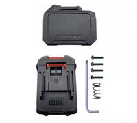 Custodia resistente per batteria al litio per utensili cordless da 18 V 21 V, robusta custodia in plastica con supporto PCBA per 10, 15, 20 celle, soluzione di archiviazione efficiente per