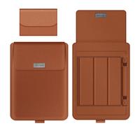 Custodia resistente per laptop, chiusura magnetica con interno in morbida microfibra, funzione di supporto per un utilizzo ergonomico, compatibilità
