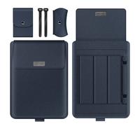Custodia resistente per laptop, chiusura magnetica con interno in morbida microfibra, funzione di supporto per un utilizzo ergonomico, compatibilità