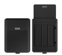 Custodia resistente per laptop, chiusura magnetica con interno in morbida microfibra, funzione di supporto per un utilizzo ergonomico, compatibilità