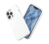 Custodia RhinoShield compatibile con [iPhone 13 Pro] SolidSuit - Custodia sottile con tecnologia di assorbimento degli urti e finitura premium - Bianco classico - Nouvo