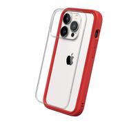 Custodia RHINOSHIELD compatibile con [iPhone 14 Pro] Mod NX - Protezione sottile e personalizzabile con tecnologia di assorbimento degli urti [senza BPA] - Rosso - Nouvo