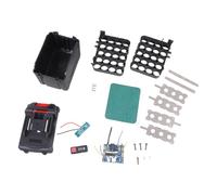 Custodia ricambio per batteria per elettroutensile 10/15 / 20 core Alloggiamento in plastica ABS con sistemi gestione della masterizzazione Protezioni Scheda ricarica PCB Scheda ricarica PCB