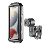 Porta telefono custodia Impermeabile Smartphone fino a 6.5 Attacco Manubrio cell