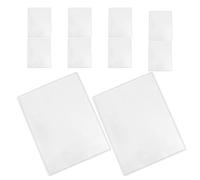 Custodia Rigida 8,5x11 Pollici Trasparente 10 Pezzi | PVC Rigido, Visione Chiara su Entrambi i Lati, Inserimento Dall'alto, per Fogli Istruzioni e Volantini