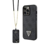Custodia Guess per iPhone 13 Pro Crossbody 4G nera - Nouvo