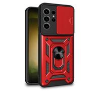 Custodia rigida ad anello rossa fantastica per Samsung S918 Galaxy S23 Ultra