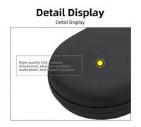 Custodia rigida antiurto per cuffie per for panasonic per for technics A800 nera
