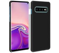 Custodia rigida Avizar Soft Touch nera opaca per Samsung Galaxy S10