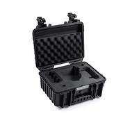 CUSTODIA RIGIDA B&W INTERNATIONAL Custodia rigida nera in polipropilene resistente, compatibile con DJI Mavic