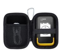 Custodia rigida compatibile con navigatore GPS portatile Garmin eTrex 10/20/20x/30x/22x/32x/SE (custodia nera)
