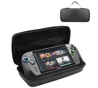 Custodia rigida compatibile con ROG Xbox Ally/ROG Xbox Ally X console e accessori, borsa da viaggio portatile per riporre e supporto, custodia protettiva antiurto Eva di grande capacità, Nero, 33 x 16