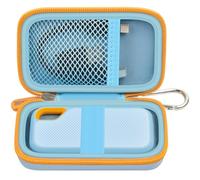 Custodia rigida compatibile con SSD portatile SanDisk 500GB/1TB/2TB/4TB Extreme Portable - Fino a 1050MB/s - USB-C, USB 3.2 Gen 2 - Unità a stato solido esterna. Supporto da viaggio per cavi USB, blu