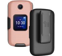 Custodia Rigida Con Clip Per Cintura Per Alcatel Go Flip 4, TCL FLIP Pro