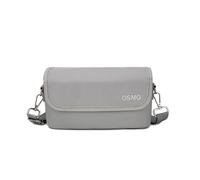 Custodia rigida con tracolla capiente per DJI Pocket 4/4 Pro per Insta360 Luna Ultra: borsa da viaggio impermeabile, resistente agli urti e agli impatti, con morbida fodera in velluto (Grigio)