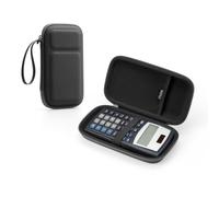 Custodia rigida da trasporto compatibile con Texas Instruments TI-84 Plus CE/TI-30XIIS/TI-34, fx-115ES/300ES/991ES Plus/CATIGA/IPEROT, calcolatrici scientifiche/grafiche, borsa organizer portatile da