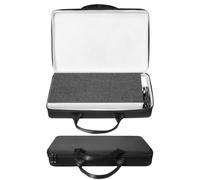 Custodia rigida da viaggio compatta e leggera, antiurto e impermeabile per cuffie Dyson Zone, con doppia cerniera.