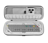 Custodia rigida da viaggio Geekria, compatibile con Teenage Engineering OP-Z Portable Sequencer, sintetizzatore, borsa per drum machine (grigio scuro)