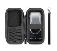 Custodia rigida da viaggio Linkidea per rasoio, custodia protettiva per mini rasoio elettrico, custodia per rasoio elettrico compatibile con Braun M60, M90 (nero)