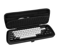 Custodia rigida da viaggio Linkidea per tastiera compatta 65%, borsa per tastiera wireless/cablata a 68 tasti, compatibile con Keychron Q2/V2, Corsair K65 PRO, ASUS ROG Falchion NX 65%