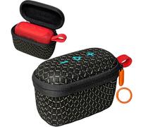 Custodia rigida da viaggio per altoparlante JBL Go 5 Ultra, custodia portatile impermeabile per altoparlanti Go 5 e accessori, borsa portaoggetti con moschettone