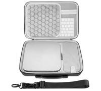 Custodia rigida da viaggio per mini PC Geekria, compatibile con Apple 2020/2023 Mac Mini M2/M1, borsa da trasporto (Grigio scuro)