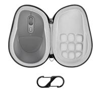 Custodia rigida da viaggio per mouse Geekria, compatibile con custodia Logitech Signature M850 L / M840 L (grigio scuro)