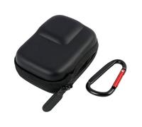 Custodia Rigida di Trasporto per INSTA360 Ace Pro 2, GoPro Hero 12/11/10/9 - Borsa Protettiva Impermeabile e Antipolvere, per Viaggi e Avventure Estreme, Design Elegante in Pelle Nera
