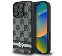 Custodia rigida DKNY con motivo a scacchi per iPhone 16 Pro Max