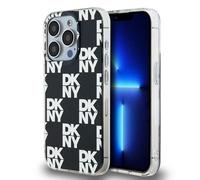 Custodia rigida DKNY IML nera per iPhone 15 Pro Max