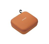 Custodia Rigida EVA per DJI Flip con Tracolla - Borsa Protettiva Impermeabile per Telecomando Accessori Fly More per combo 20x18cm(Orange)