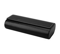 Custodia rigida extra large per occhiali da sole, custodia portaocchiali da sole oversize compatibile con Quay COME THRU JEZABELL Gucci GG1422S GG1440S Persol PO3328S (XL) (Nero)