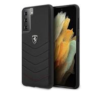 Custodia rigida Ferrari Off Track nera per Samsung Galaxy S21 Plus