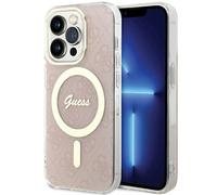 Guess IML 4G Custodia rosa per Magsafe - iPhone 15 Pro