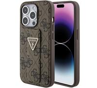 Custodia rigida Guess per iPhone 15 Pro con supporto integrato, compatibile con