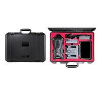 Custodia rigida impermeabile a spalla per DJI Mavic 4 Pro e telecomando RC Pro 2, batterie di supporto ed eliche, accessori per zaino per drone (nero)