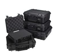 Custodia rigida impermeabile da 1 pezzo Custodia per attrezzi con scatola di immagazzinaggio in spugna pretagliata Protezione di sicurezza Organizzatore Cassetta degli attrezzi hardware