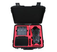Custodia rigida impermeabile per DJI Mavic 4 Pro, borsa da viaggio per controller RC Pro 2, caricabatterie per batterie e accessori per droni, organizer portatile robusto e anti-goccia, Nero , Scatola