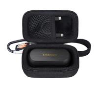 Custodia rigida in EVA compatibile con auricolari Technics EAH-AZ100/EAH-AZ80/EAH-AZ60 Premium Hi-Fi True Wireless Bluetooth, scatola portatile da viaggio (solo custodia)