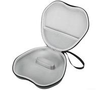 Custodia rigida in EVA per AirPods Max, nera, antiurto, con cuscinetti auricolari in silicone, custodia da viaggio per cuffie EVA, 23 x 22 x 5 cm, robusta custodia per cuffie per AirPods Max, con