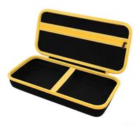Custodia rigida in EVA per Fanttik Slim V8 V10 per mini aspirapolvere da auto, resistente alla polvere, custodia protettiva compatta e leggera, 36 x 18 x 11 cm, nero (nero)