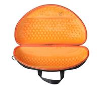 Custodia Rigida in EVA per Harman Kardon GO+PLAY3 Altoparlante Organizzatore Borsa di Stoccaggio Protezione Accessori, Borsa di Trasporto Protettiva da Viaggio (Foderato di arancione)