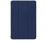 Custodia rigida in similpelle a tre ante adatta for Samsung Galaxy Tab S10 Lite 10.9 pollici SM-X400 X406B con supporto(Dark blue)