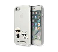 Custodia rigida Karl Lagerfeld KLHCI8CKTR, trasparente - iPhone 7/8/SE 2020/SE 2022