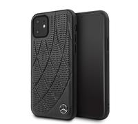 Custodia rigida Mercedes Bow Line per iPhone 12 mini, colore nero